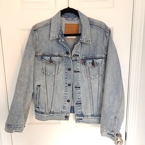 Levi's Light Wash Denim Trucker Jacket Men's XS